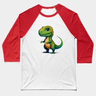 T Rex Dinosaur For Boys Kids Cute T-Shirt Baseball T-Shirt